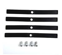 CNANRNANC Kit de recouvrement de Rails de Toit de Rechange avec vis et vis pour Vauxhall pour Opel Astra H