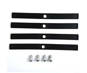 CNANRNANC Kit de recouvrement de Rails de Toit de Rechange avec vis et vis pour Vauxhall pour Opel Astra H