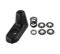 CNANRNANC Kit de réparation de pare-soleil avec support en aluminium pour Jeep Wrangler 2003-2006, accessoires intérieurs, 924-532, 5HD801X9AC, 5HD811X9AC, JM141X9AB