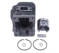 CNANRNANC Kit piston cylindre, pièces de moteur avec goupille de bobine d'allumage, silencieux, filtre à carburant, pistons de cylindre 023 025 MS230 MS250 42,5 mm 1123 020 1209