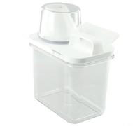 CNANRNANC Lessive Hermétique 2300ml avec Verre Doseur Lessive Hermétique(1100ML)