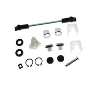 CNANRNANC Lien de commande de transmission manuelle en caoutchouc ABS noir blanc ForChevy pour Aveo 1,6 l L4 2004-2017, ForPontiac G3 2008-2010, pièce intérieure de voiture de rechange pour conduite