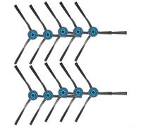 CNANRNANC Lot de 10 brosses latérales pour aspirateur robot Eureka J15 Pro Ultra, poils d'angle en nylon robustes pour un nettoyage en profondeur des bords, accessoires d'installation simples (lot de