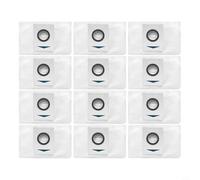 CNANRNANC Lot de 12 accessoires pour sacs à poussière ECOVACS pour Deebot T20, OMNI T20, T20 Max (1 sac à poussière blanc)