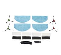 CNANRNANC Lot de 14 accessoires pour robot aspirateur Tikom G8000 Pro et Honiture pour G20, comprend une brosse principale, des brosses latérales, des filtres HEPA et des chiffons de nettoyage