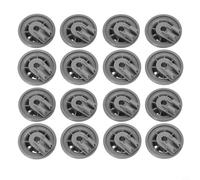 CNANRNANC Lot de 16 rouleaux de panier inférieur pour lave-vaisselle Bosch, SN25M880GB, SN26M653GB, SMV59T10EU 611475, panier à couverts inférieur (16 pièces)