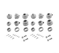 CNANRNANC Lot de 2 adaptateurs de valve TRV pour vanne de contrôle de température M30 x 1 5 compatible avec les vannes de radiateur RA L Caleffi se connecte avec les vannes thermostatiques de