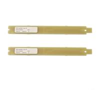 CNANRNANC Lot de 2 barres lumineuses de rechange pour réfrigérateurs Siemens BSH9001030205 9001069888 - Lampe en métal 3 V 6 V - Performance durable - Éclairage amélioré (2 pièces 6 V)
