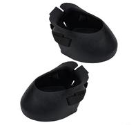 CNANRNANC Lot de 2 bottes de cheval en caoutchouc antidérapantes pour la protection et le soutien des sabots blessés et l'isolation des plaies, tailles S, M, L, XL (XL)