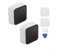 CNANRNANC Lot de 2 capteurs de lumière solaire d'extérieur pour Tuya Zigbee Capteur de lumière solaire IP65 Luminosité extérieure pour capteur de lumière solaire Zigbee
