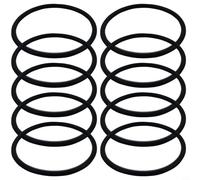 CNANRNANC Lot de 2 joints toriques de rechange pour tuyau d'alimentation Zodiac pour Polaris Vac-Sweep 360 380, kit de joints toriques haute durabilité 9-100-5132, noir, lot de 2