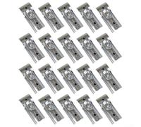 CNANRNANC Lot de 20 connecteurs de serrage en T en acier carbone pour installations électriques sûres et stables avec finition résistante