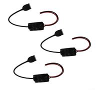 CNANRNANC Lot de 3 adaptateurs d'alimentation 220 V vers 5 V 1 A pour appareils photo sans fil, adaptateur transformateur d'alimentation avec protection contre les surcharges et conversion