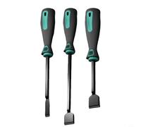CNANRNANC Lot de 3 grattoirs cylindriques en acier au carbone - Kit de nettoyage de moteur - Outil manuel pour entretien de voiture - Atelier professionnel