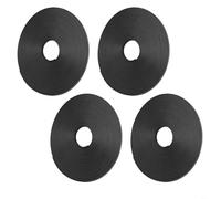 CNANRNANC Lot de 4 rouleaux de bandes magnétiques fines 6 mm x 8 m pour tableaux blancs et surfaces métalliques pour créer des séparateurs et des marquages pour salle de classe et bureau