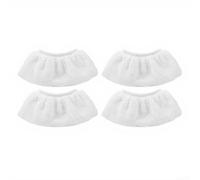 CNANRNANC Lot de 4 tampons en microfibre de rechange pour balai vapeur Karcher SC2 SC3 SC4 SC5 - Chiffons de nettoyage absorbants pour sols durs, carreaux stratifiés