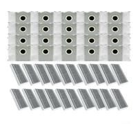 CNANRNANC Lot de 40 sacs filtrants en microfibre pour Deebot for x9 pour Pro et OmniClean