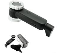 CNANRNANC Loupe UV LED 30X pour évaluation de bijoux, réglage de la montre, microélectronique, travail et observation portative de précision