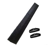 CNANRNANC Manchon d'isolation pour tuyau de climatisation - 150 cm - Noir - Housse de protection avec sangles pour le contrôle de la température du conduit d'échappement