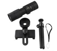 CNANRNANC Monoculaire HD zoom 10-300x pour camping, faible luminosité, vision nocturne, jumelles d'extérieur rétractables (costume)