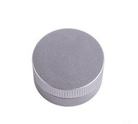 CNANRNANC Niveleur de café à réglage automatique de 53 mm, design auto-gravité pour outil de distribution d'expresso, compatible avec 51, 54, 58 mm (argenté 53 mm)
