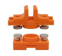 CNANRNANC Outil applicateur de colle pour le travail du bois pour bande de bord avec largeur réglable de 10 à 50 mm offrant une livraison efficace de la colle et une exécution fluide des projets (A+B)