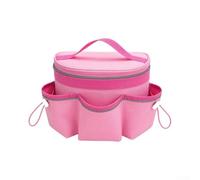 CNANRNANC Panier Vélo pour Avant avec Poches 22x12x16cm Tissu pour Robuste | Tissu pour robuste, 4 poches extérieures, rangement jouets, snacks, accessoires personnels, pour idéal sorties