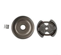 CNANRNANC Pignon de tambour d'embrayage 6T 3/8" pour tronçonneuse 350 351 370, pièce de rechange en métal compatible avec les séries 235 240 136 141