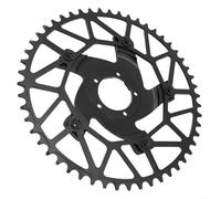 CNANRNANC Plateau de pédalier 40T 42T en alliage d'aluminium pour moteur Bafang M625 M615 48 V 1000 W, noir, pour VTT (52T)
