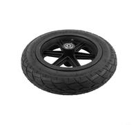 CNANRNANC Pneu pneumatique et moyeu de roue de 30,5 cm, construction en caoutchouc et plastique, compatible avec vélo et tout-terrain