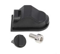 CNANRNANC Poignées de porte de voiture RC - En plastique - Simulation - Charnière - Embout de réservoir 1/10 - Avec vis pour Traxxas pour TRX4 - Accessoire de voiture télécommandé (remplisseur de