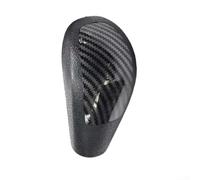 CNANRNANC Pommeau de levier de vitesse pour Ford Focus MK2 Fiesta 2005-2008, ABS de rechange avec protection contre la poussière et design rétro (fibre de carbone)