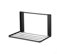 CNANRNANC pour étagère Latérale Pliante Magnétique Acier 26cm pour étagère | Design pliable, gain de place, acier , fixation magnétique pour forte, pour idéal buanderie