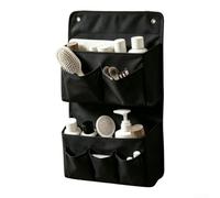 CNANRNANC Rangement Mural Double Couche Non Tissé Gris Rangement Mural(Black)