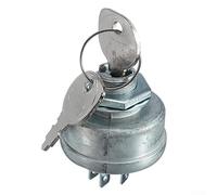 CNANRNANC Serrure d'allumage Universelle pour 725-0267A Interrupteur d'allumage avec 2 clés pour Tracteur, remorqueur, Moto, Tondeuse à Gazon