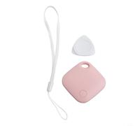 CNANRNANC Smart Tag GPS Tracker Anti-perte Alarme Mini Localisateur pour clés, portefeuilles, sacs, parapluies pour 14,5 + et Find My App, portée de 20 m (rose)