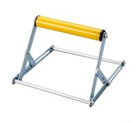 CNANRNANC Support de machine à découper réglable en hauteur 55 à 135 mm pour scie à table, structure métallique pliable pour un rangement facile et un support fiable