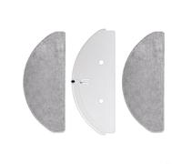 CNANRNANC Support de serpillère avec 2 serpillères Roborock pour aspirateur robot Q7 M5/Q7 M5+/Q7 L5/Q7 L5+, construction en plastique pour le nettoyage des sols durs à la maison (1 + 2)