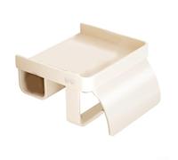 CNANRNANC Support pour papier Toilette, Barre 14cm Gris Support pour papier(White A)
