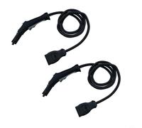 CNANRNANC Tuyau de rechange haute pression pour nettoyeur vapeur Karcher 2 x 5 m avec poignée et interrupteur pour nettoyeur vapeur compatible avec SC5, SG44 et 43220460 4220470 (2 pièces)