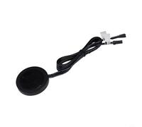 CNANRNANC Variateur d'intensité tactile pénétrable 12 V-24 V, capteur infrarouge pour panneaux en bois, verre, pierre, contrôle de la lumière LED pour armoires et armoires de cuisine (interrupteur à