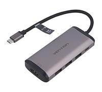 CNBHB Hub USB 3.0 gris Nombre de ports : 6 0,15 m ABS, Aluminium VENTION