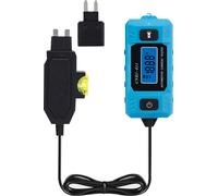 CNBJ-611 Testeur de courant de fusible automobile Analyseur de fuite de voiture Testeur de défaut Outil de test de courant de fusible automobile Ecran LCD rétroéclairé bleu avec lumière d'illumination
