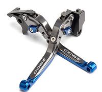 CNC Ajustable Pliable de Frein de Moto d'embrayage de Frein de Moto pour Kawasaki Z900 Z650 2017-2021 2018 2019 2020 Frein Embrayage Leviers (Couleur : Bleu, Size : Z900)