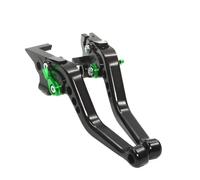 CNC Aluminium Levier De Frein pour Aprilia RS660 RS 660 Tuono 2020 - 2021 Levier De Frein À Poignée Pliante Gauche Droite pour Moto Pièces De Moto(Black-E)