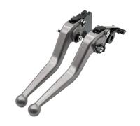 CNC Aluminium Levier De Frein pour CM/CMX Rebel 300/500 2016-UP Ensemble De Leviers d'embrayage Frein Poignée Réglables Pièces Moto Pièces De Moto(Gray)