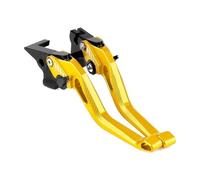 CNC Aluminium Levier De Frein pour TMAX 560 2021 2020 pour T-Max 530 SX DX 2012 2013-2019 Scooter Moto Poignée De Levier d'embrayage Frein Réglable Pièces De Moto(Gold Black)