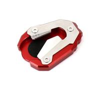 CNC Aluminium Motorcycle Kickstand Foot Support Plaque de Support Pad Enlarger Compatible avec Tiger 900 RALLAGE Pro GT MODÈLES DE MOTOROCHÉS LOBILES 2021 2024(Red)