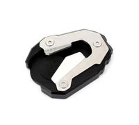 CNC Aluminium Motorcycle Kickstand Foot Support Plaque de Support Pad Enlarger Compatible avec Tiger 900 RALLAGE Pro GT MODÈLES DE MOTOROCHÉS LOBILES 2021 2024(Black)