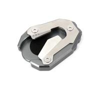CNC Aluminium Motorcycle Kickstand Foot Support Plaque de Support Pad Enlarger Compatible avec Tiger 900 RALLAGE Pro GT MODÈLES DE MOTOROCHÉS LOBILES 2021 2024(Grey)